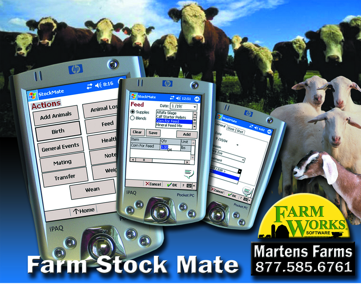 New Stock Mate Software for Livestock Management On The Go