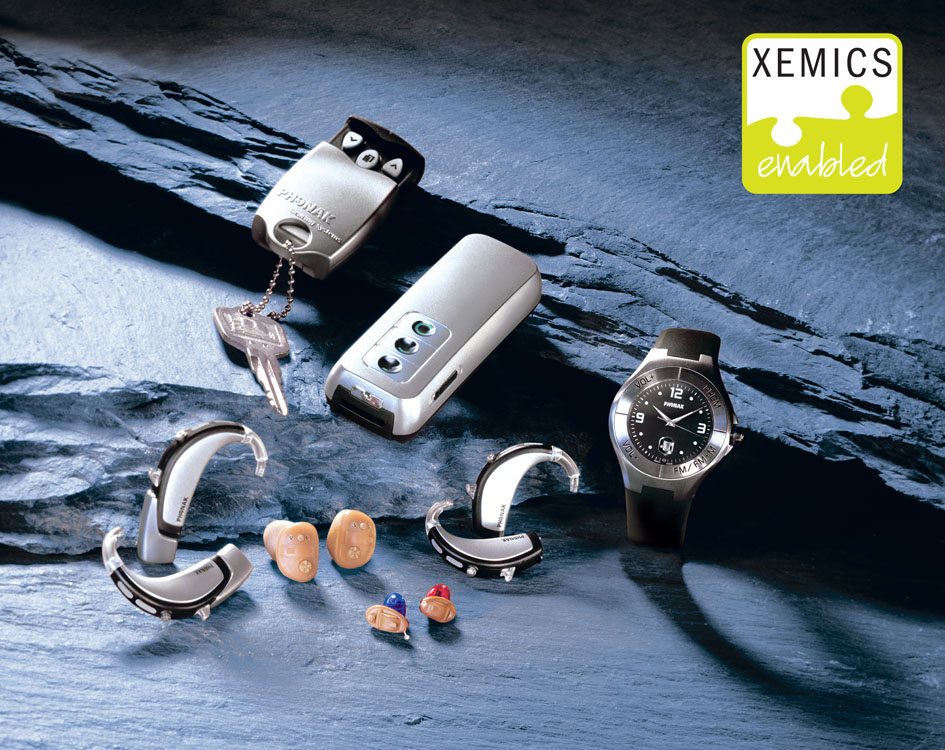 XEMICS Enables Phonak UltraLowPower Bionic Digital Hearing System