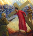 Station II - Jesus Takes Up His Cross