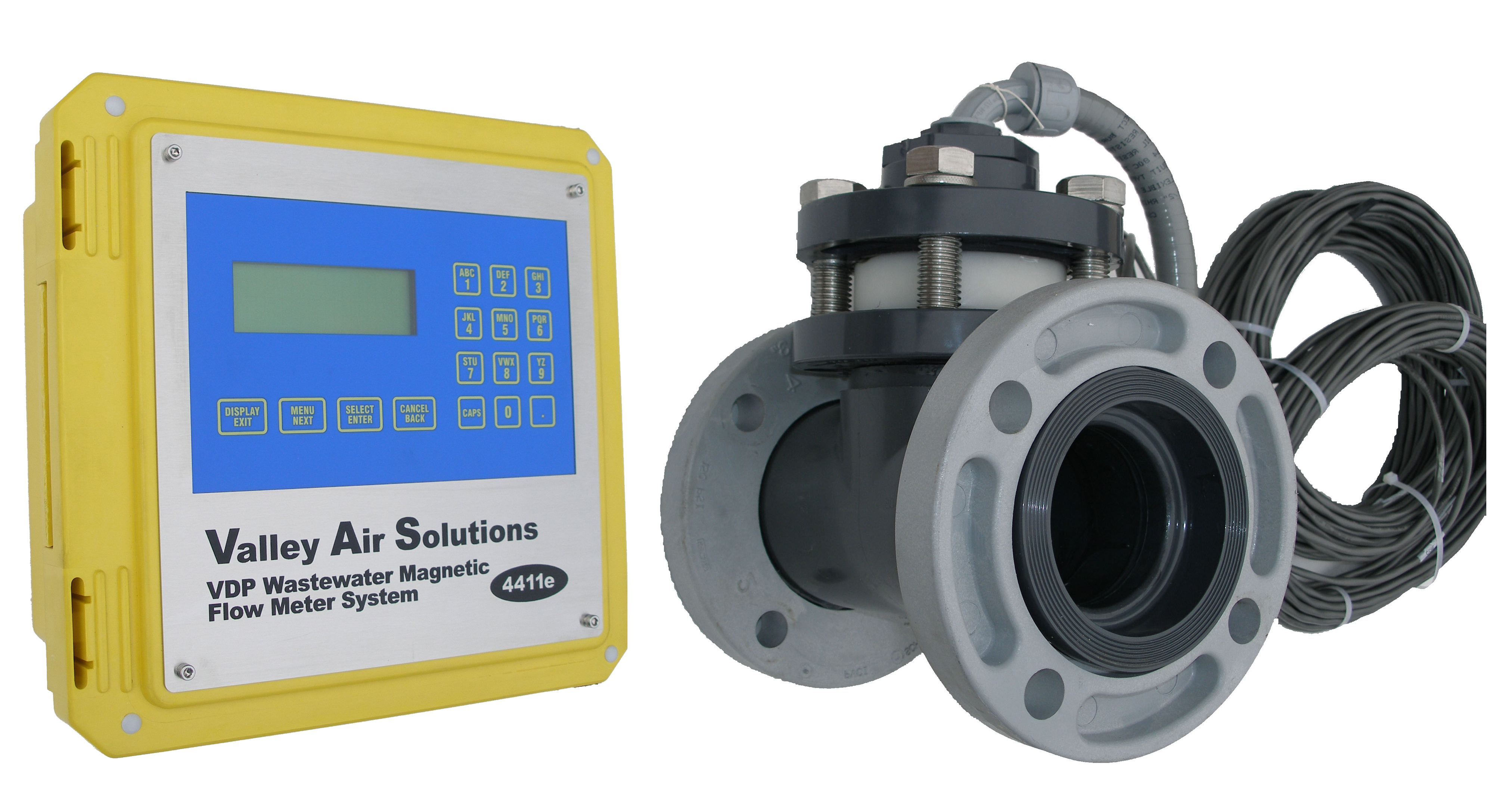 magnetic flow meter wastewater