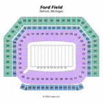 Ford Field Seating Chart Summerslam