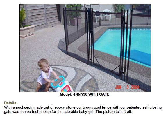 Pool With Fence