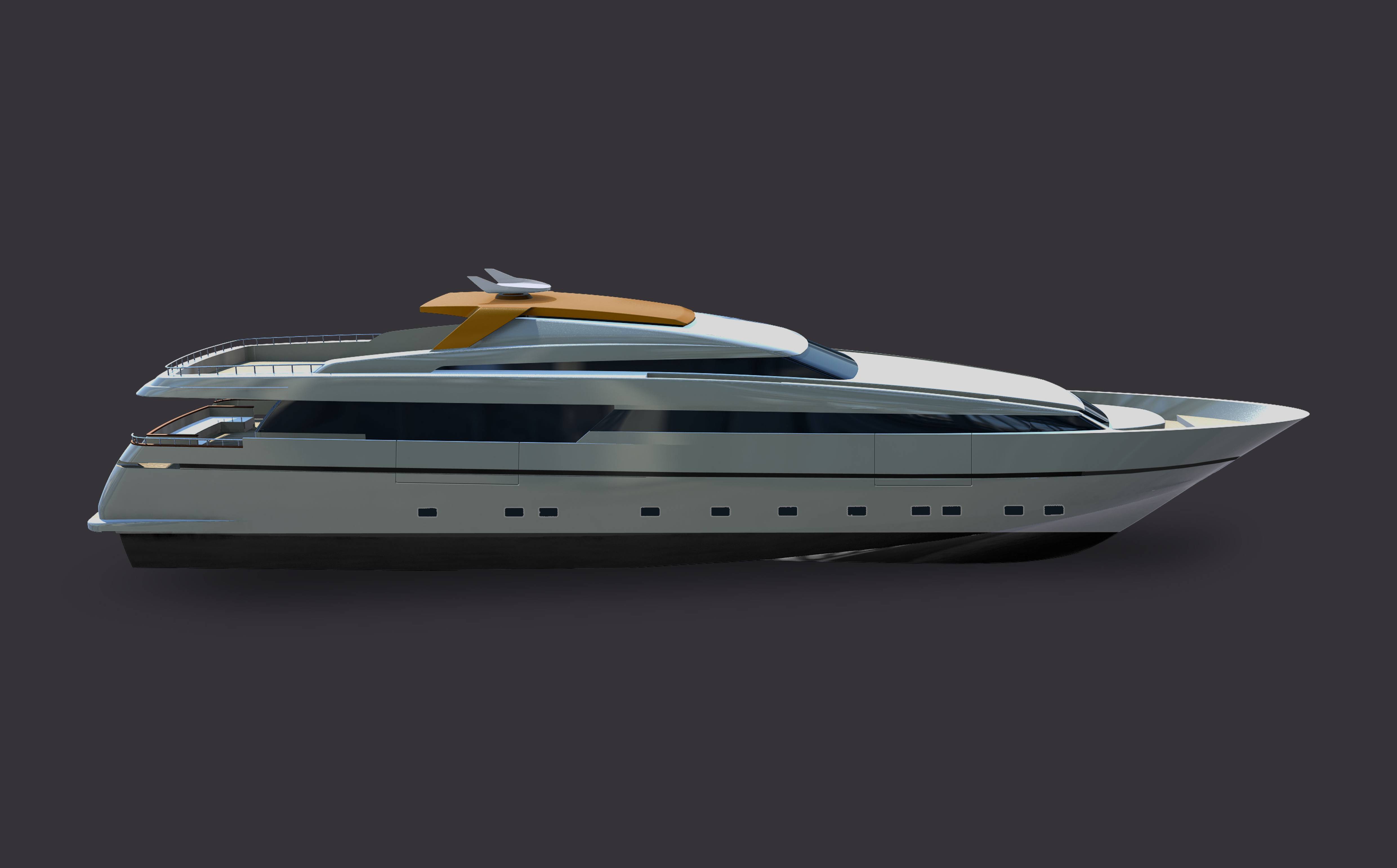 The new aluminium hull San Lorenzo 38m. International yachting company OCEAN ... The new aluminium hull San Lorenzo 38m. International yachting company OCEAN ...
