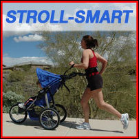 hands free running stroller