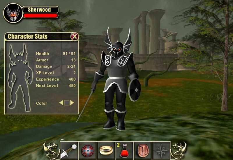 sherwood dungeon mmorpg