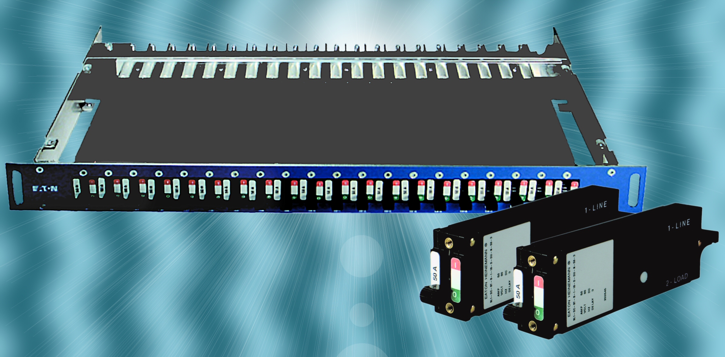 New Slimline Circuit Breaker for 1U RackMount Applications