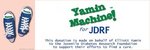 Yamin Machine! for JDRF donation slip.