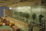 Custom Water Wall Feature - WebMD Corporate Headquarters, New York, New York
