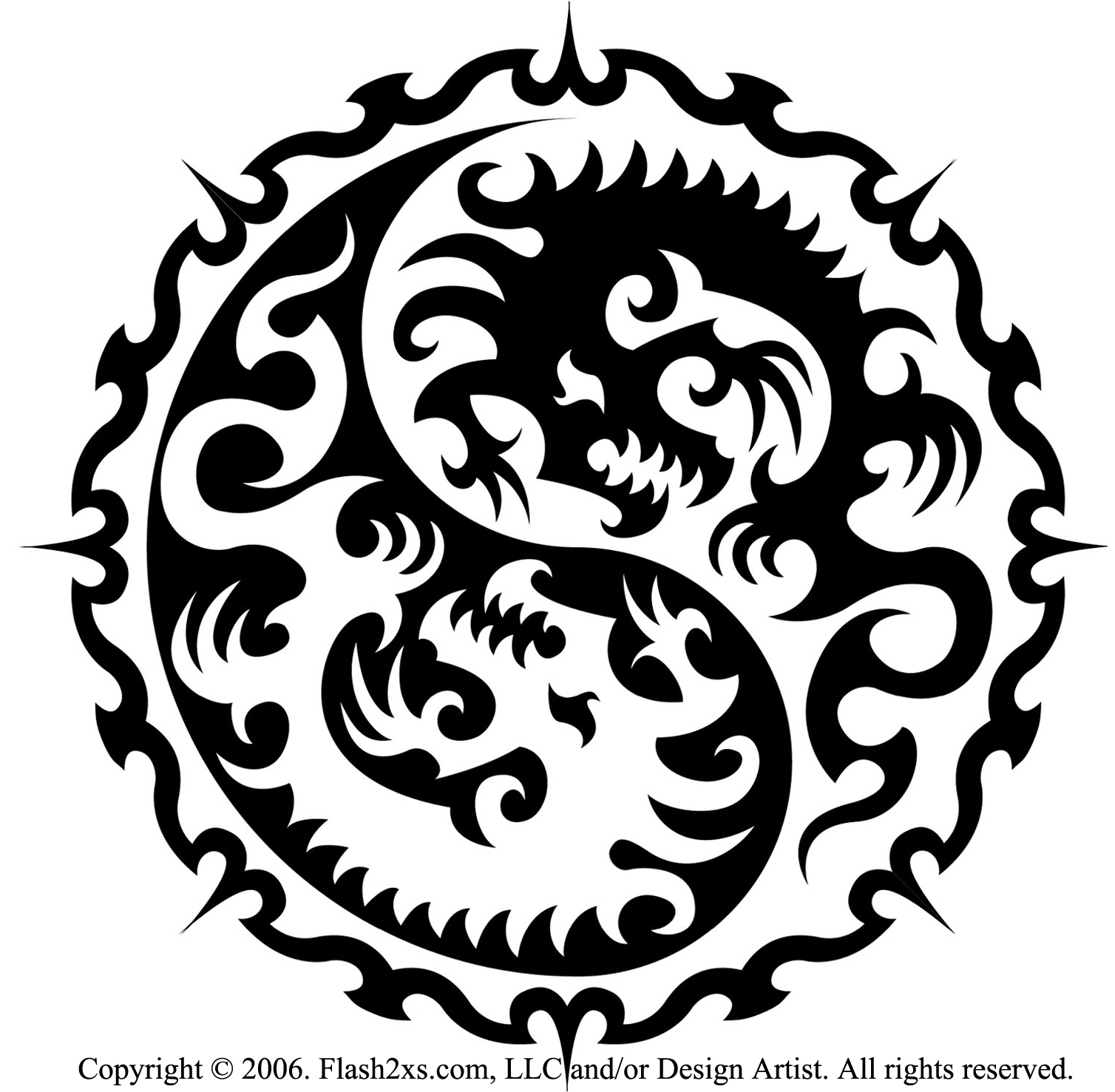 Dragon Tattoo Design by