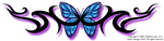 TattooFinder.com Tribal Butterfly Lowerback Tattoo Design by Artist Demon Dean, VA, U.S.