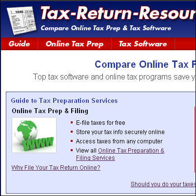 Online  Return Software Canada on Online Tax Preparation And Filing Services And Tax Software In One