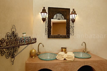 Small Bathroom Mirrors on Home Lighting Importer Announces Moroccan Themed Interior Design