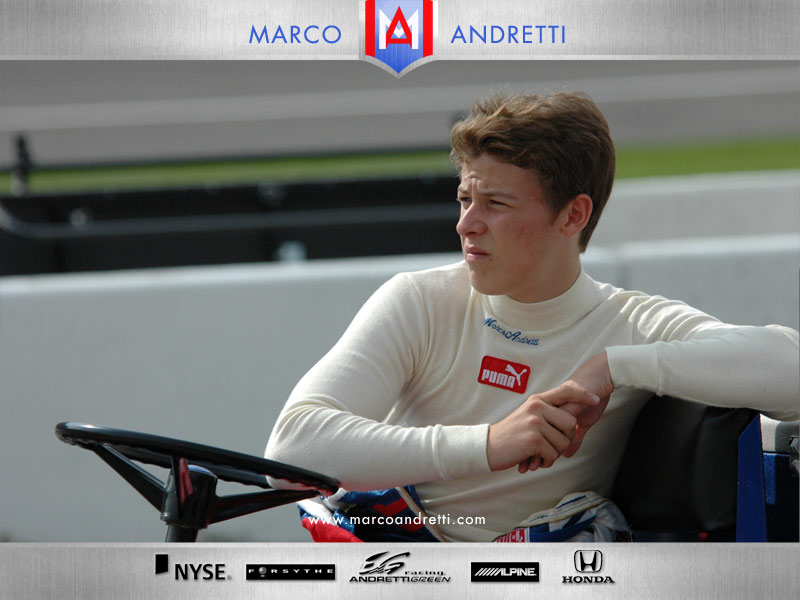 Marco Andretti Copyright Tangled Spider Design Group