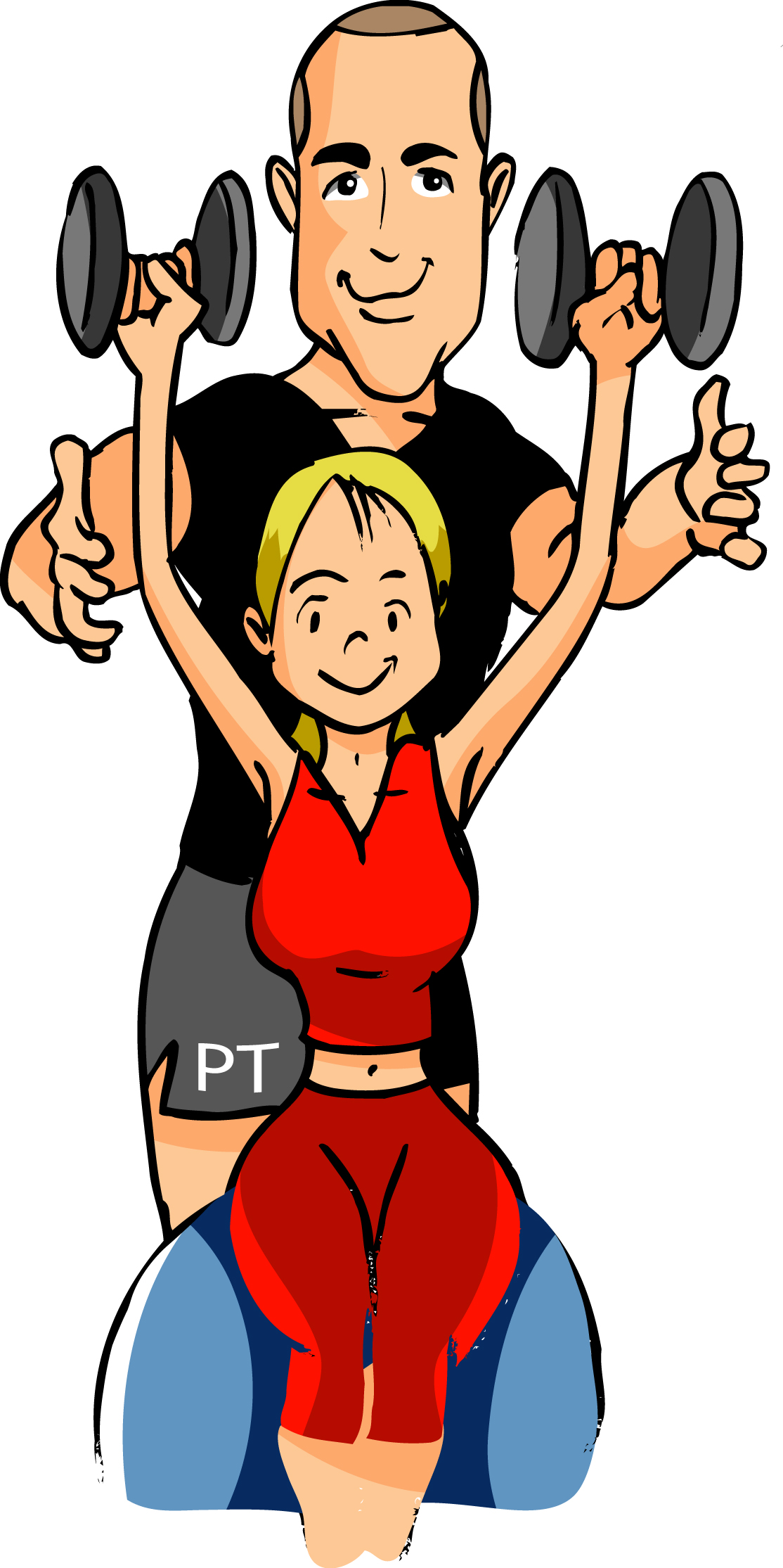 fitness instructor clipart - photo #24