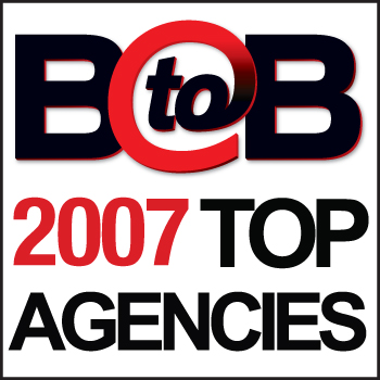 BtoB Top Agencies for 2007 logo