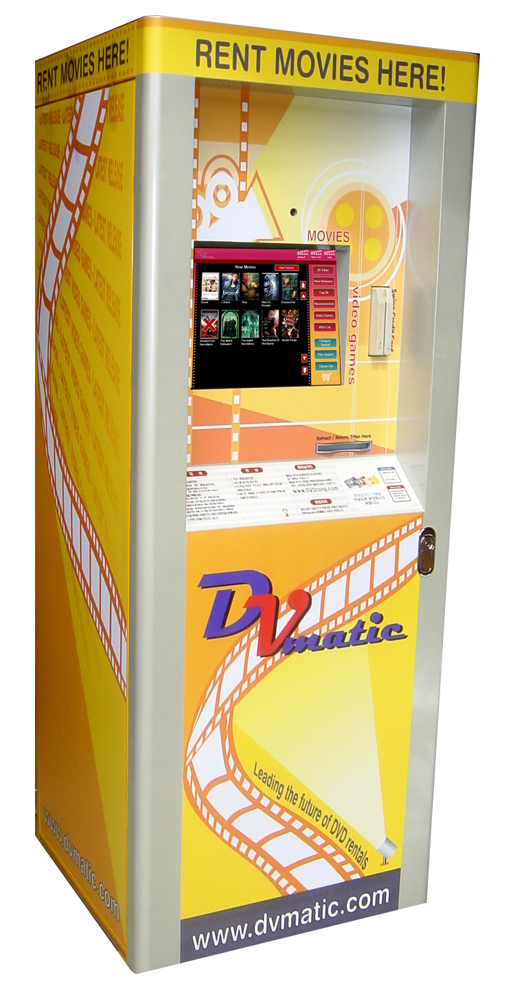 DVmatic DVD Rental Kiosks a Part of Gulf Coast Revival