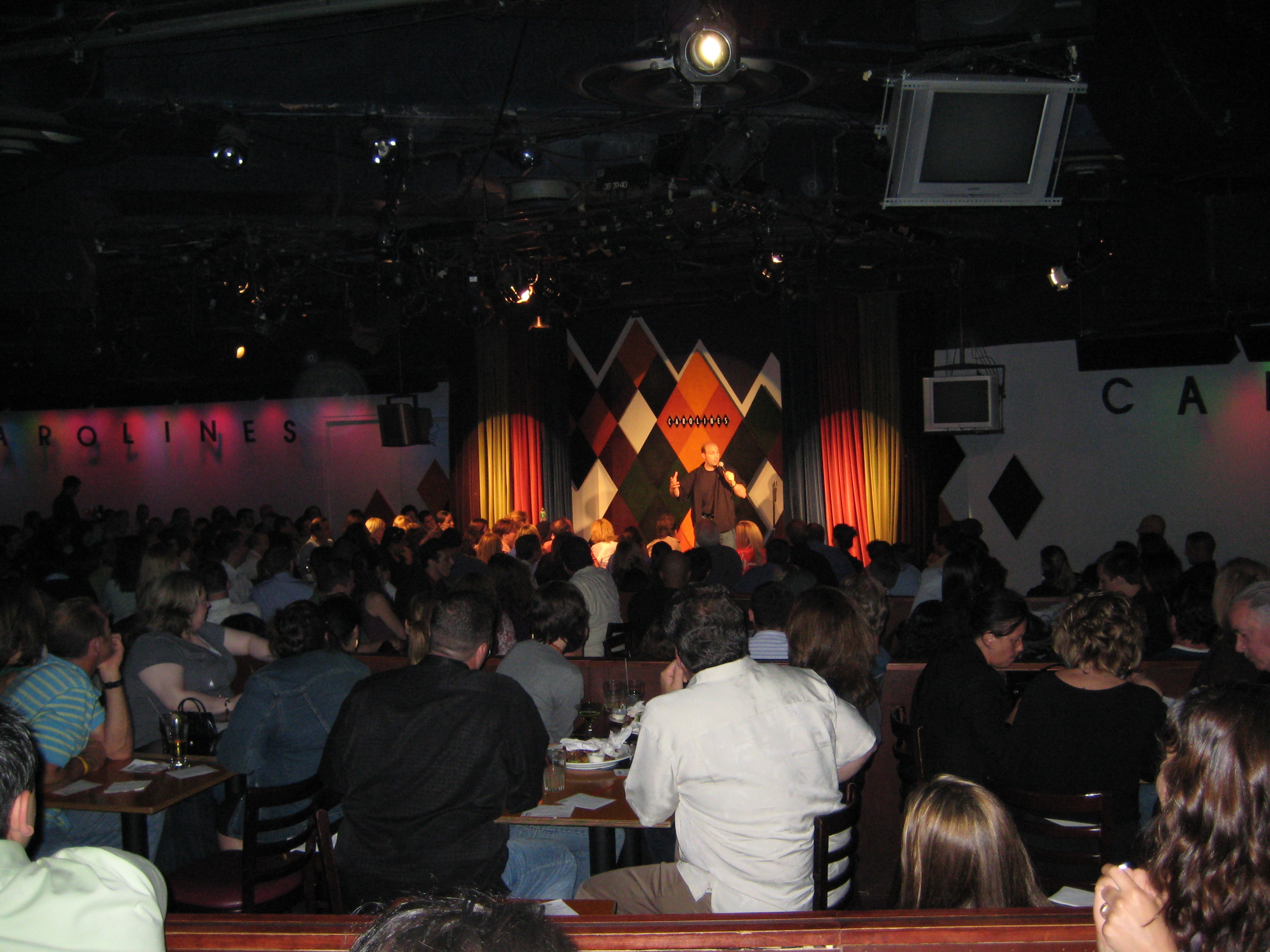 out show at Carolines on