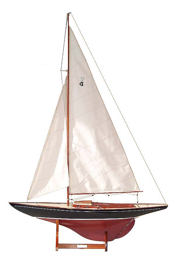  Sailboat Model the International One Design Class, "IOD" from His Land