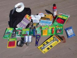 camping survival kit