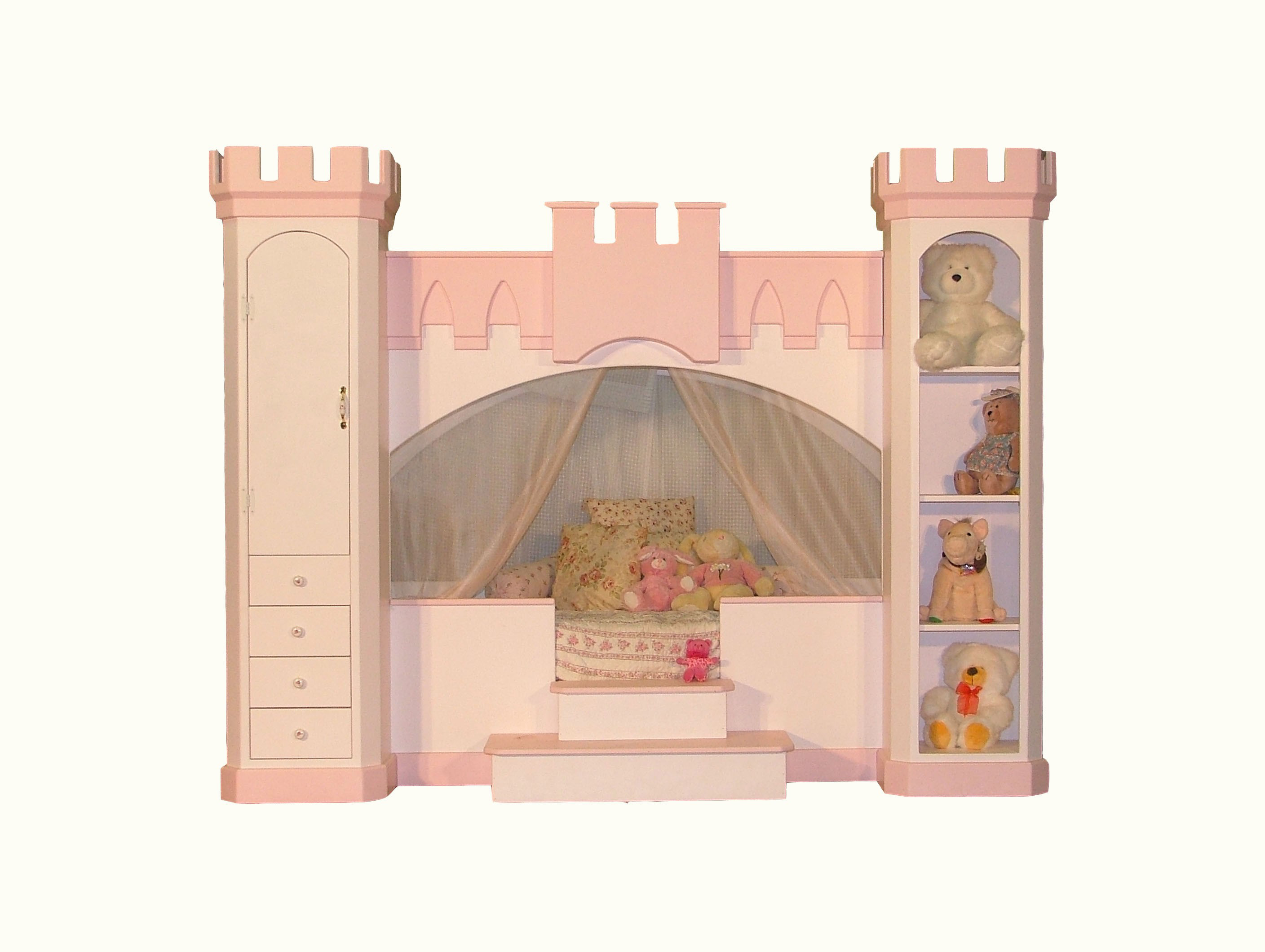 childrens castle bed