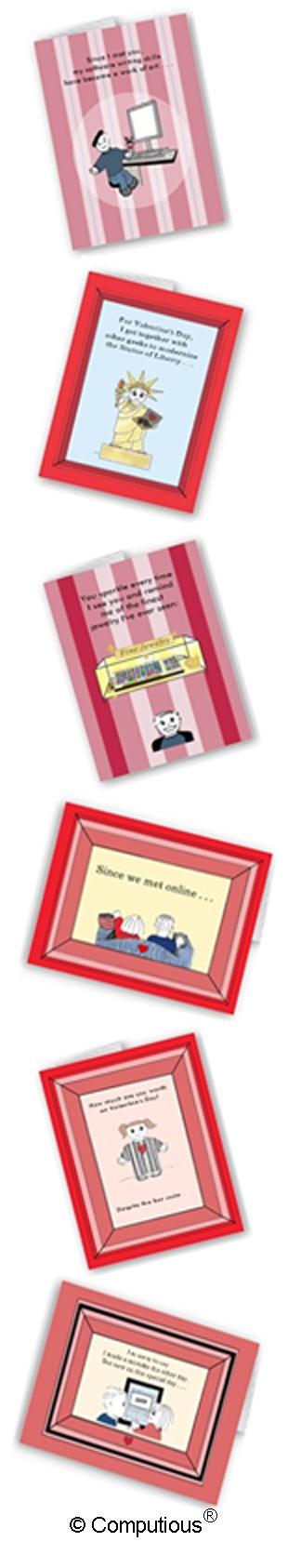 Valentine Cards For Guys. Serge DeFault Valentine Cards