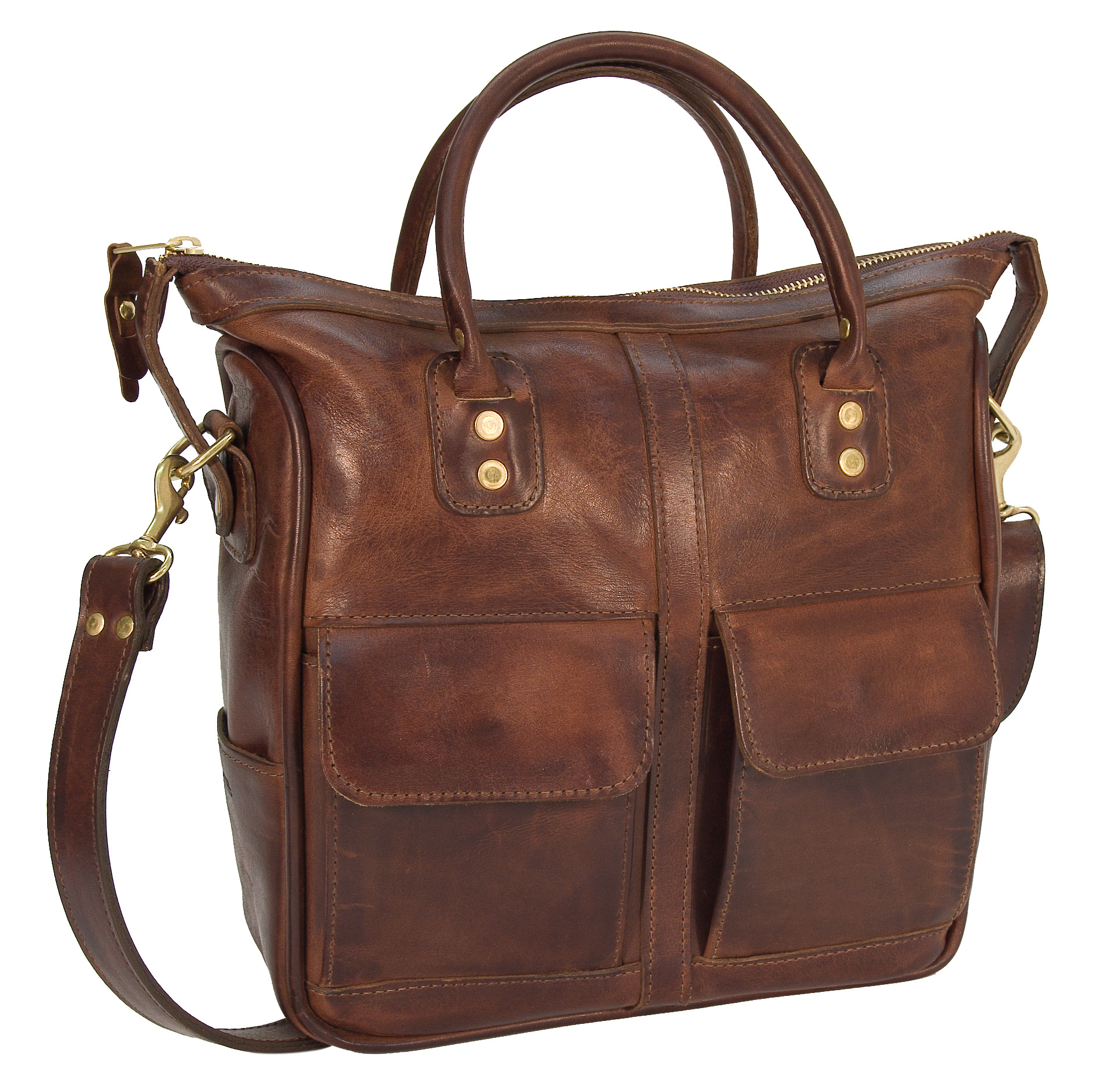 leather handbag