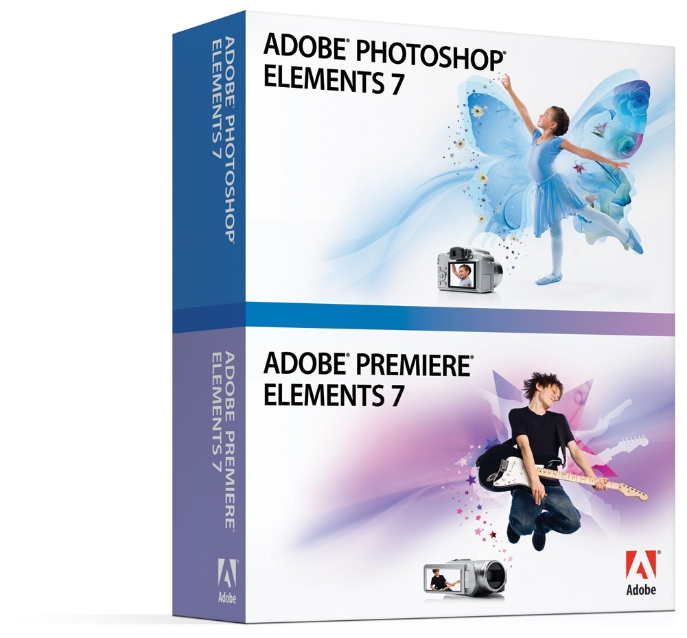 adobe photoshop elements 5.0 plus adobe premiere elements 3