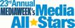Mediaweek Announces 23rd Annual Media All-Stars : — Gene Simmons,...