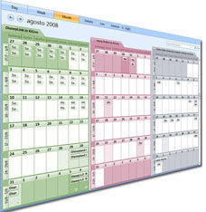 manage multi calendars