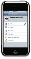 office communicator on iphone