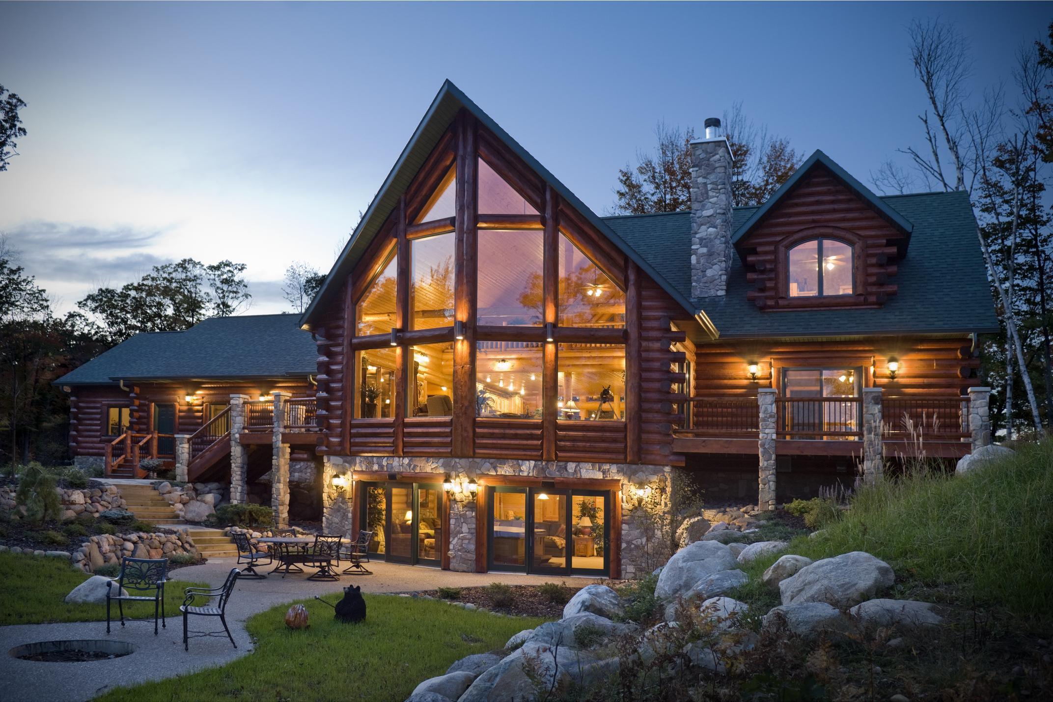 Beautiful Log Homes