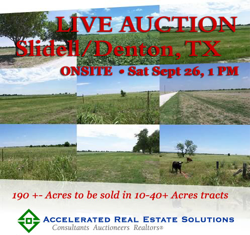 Real Estate Auction on Accelerated Real Estate Solutions To Auction Off 190 Acres In North