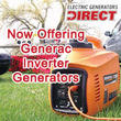 Electric Generators Direct Now Offering Generac Inverters