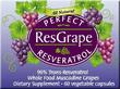 Perfect ResGrape Resveratrol Launched -- Muscadine Grapes and...