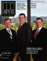 Panish, Shea & Boyle, LLP - L.A. Times Best Lawyers 2010 Cover