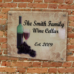 Personalized Wine Signs