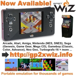 GP2X Wiz Handheld Retro Gaming Emulator