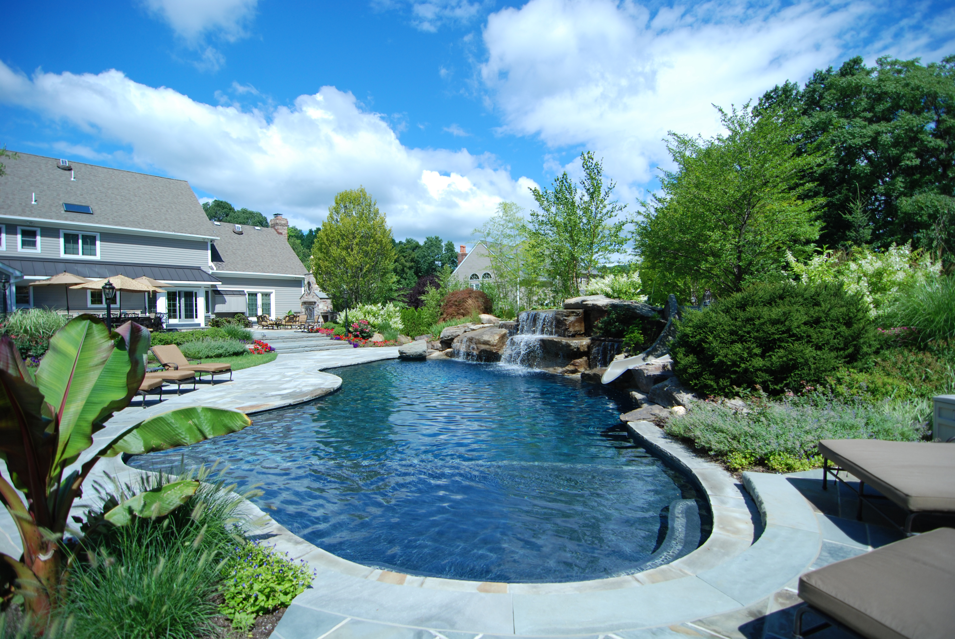 New jersey pool builder wins four awards of excellence for for Pool design garden