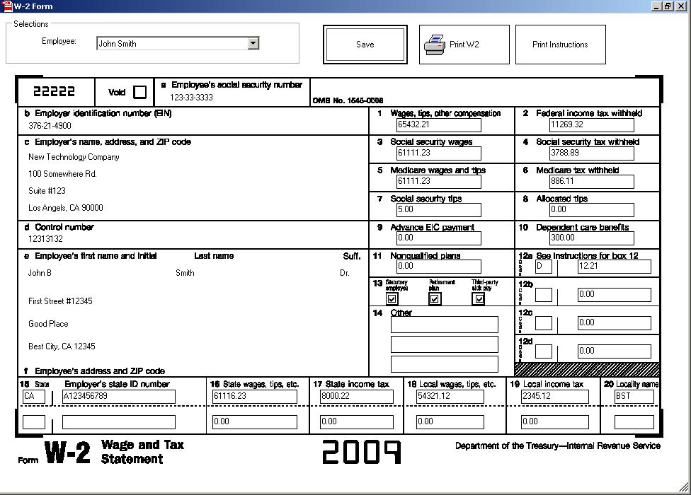 Walmart W-2 Forms Employers