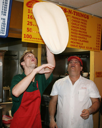 Aaron Gets Down to Business