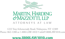 Albany Personal Injury Lawyer, Paul Harding, Victor Mazzotti, Rosemarie Riddell Bogdan, Martin, Harding & Mazzotti