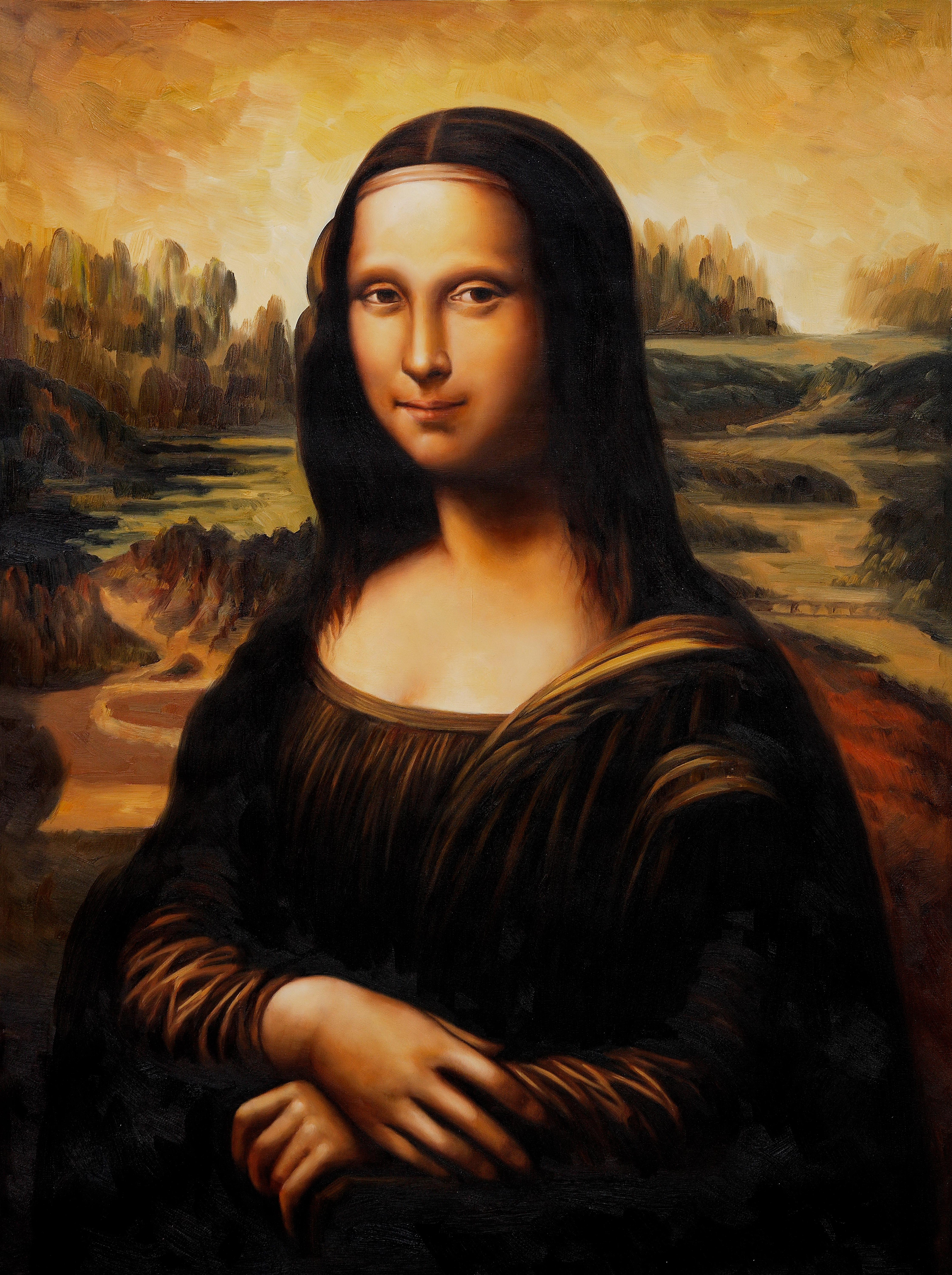 Dibujo De Mona Lisa La Gioconda De Leonardo Da Vinci Para Colorear Porn Sex Picture