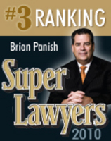 Brian Panish Ranked #3 for Super Lawyers 2010