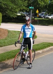 Attorney and cyclist Thomas Henson Jr. is the Chair of the Eastern North Carolina Tour de Cure.