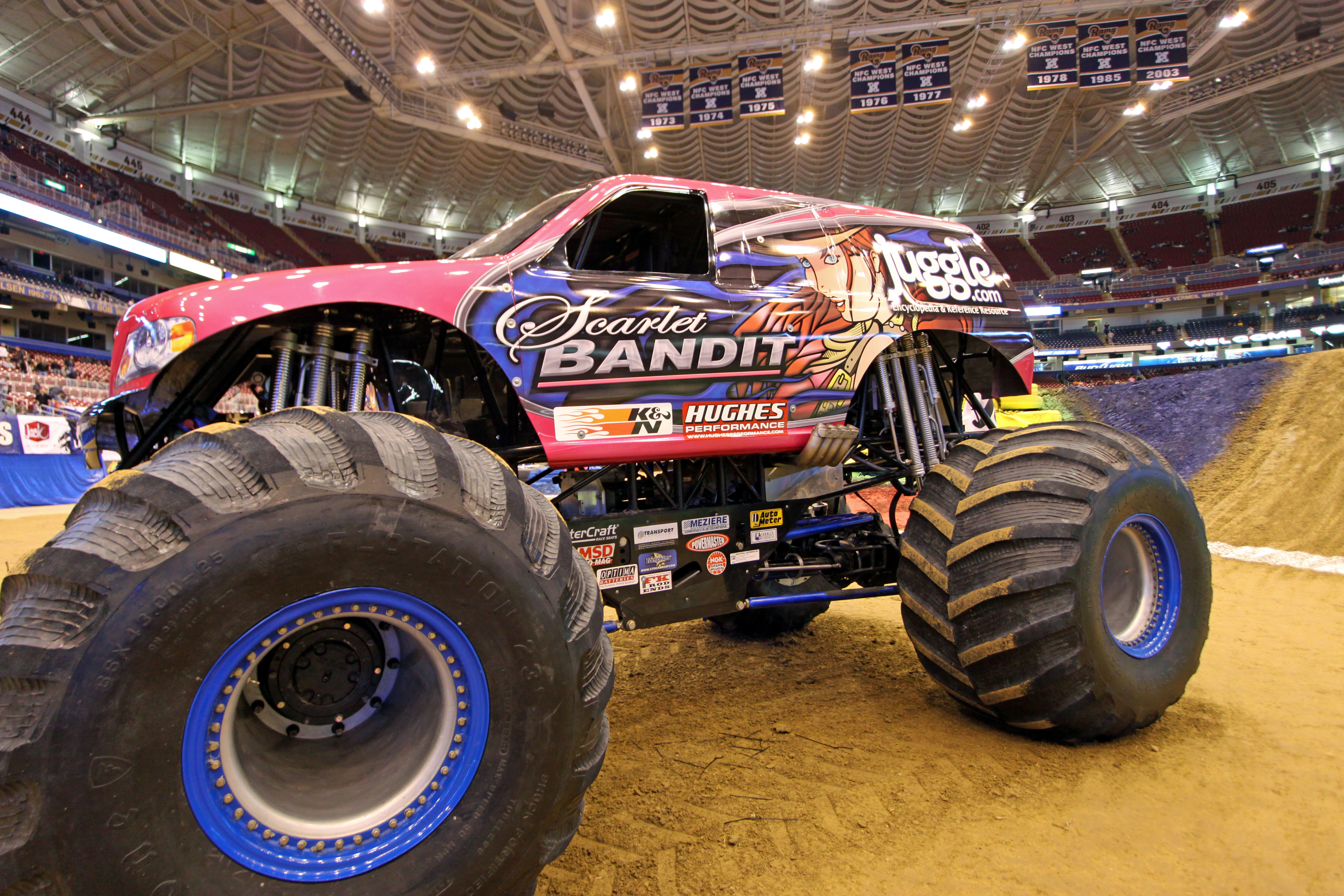 Scarlet Bandit monster truck St. Louis