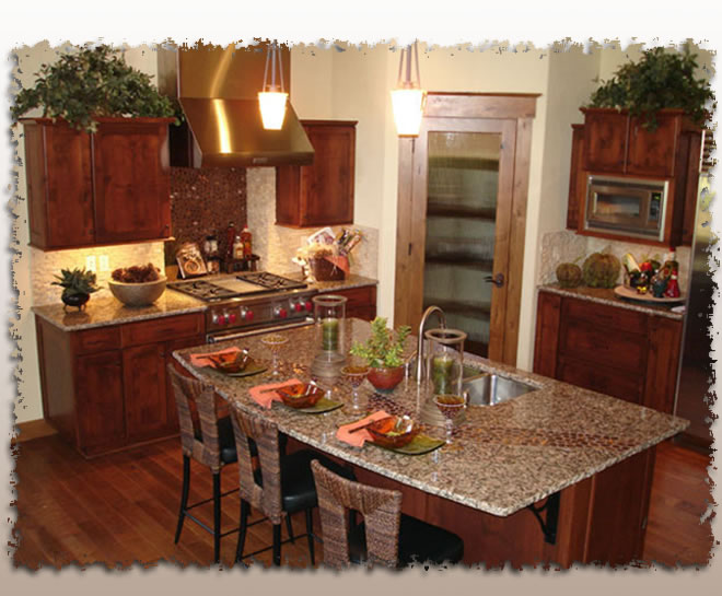 French Country Kitchen Backsplash