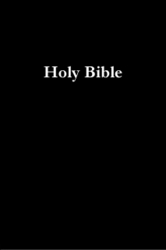 Holy Bible with God&#039;s New Law