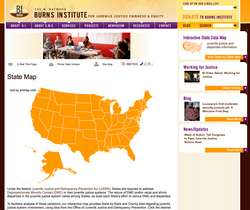 State data map page