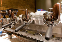 Slayer Espresso Machine at Zoka Coffee