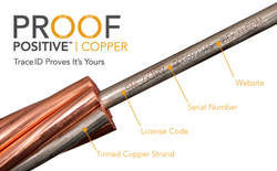 Southwire Proof Positive Copper with Trace ID Technology